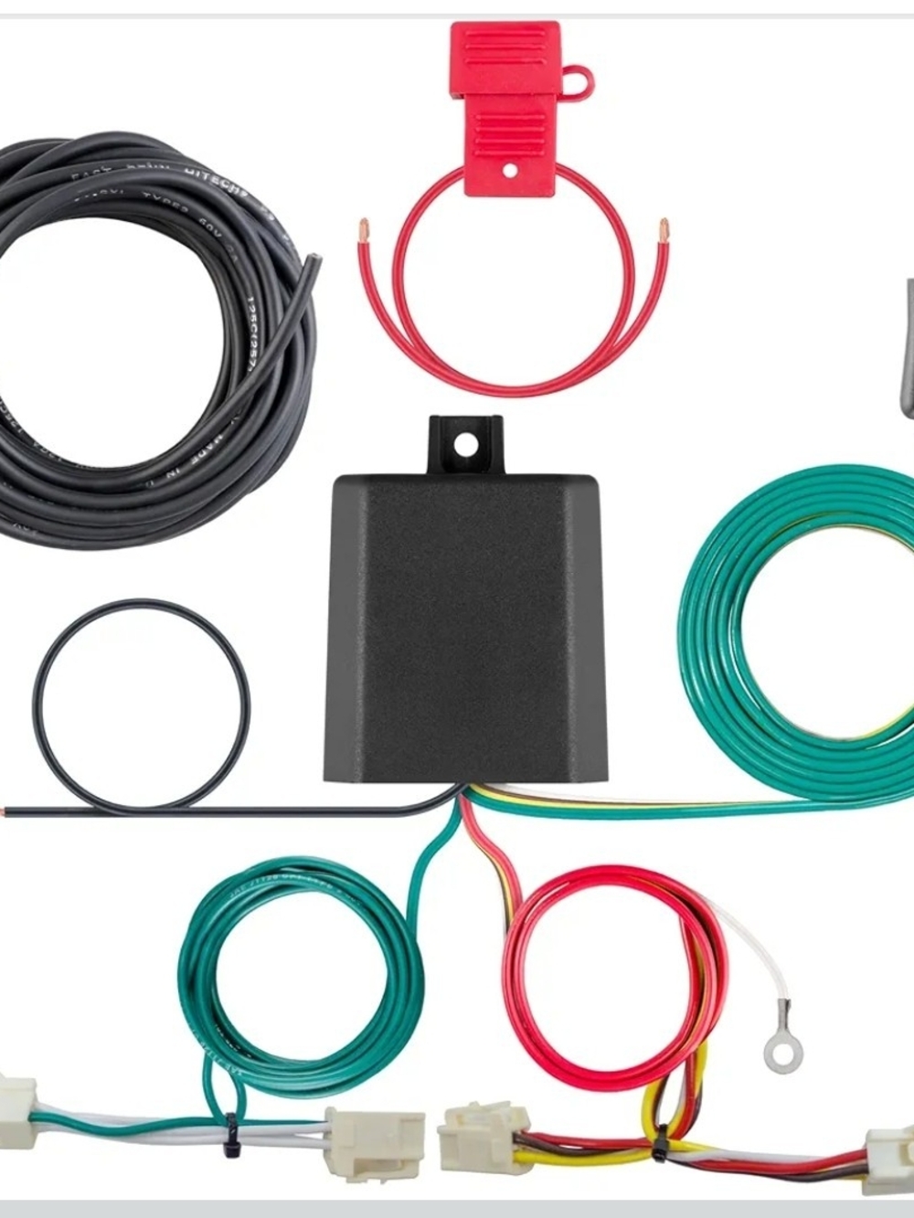 Curt 56454 Toyota Corolla 4-Way Flat Trailer Wiring Harness Plug-In